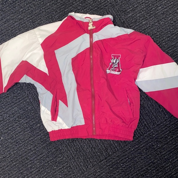 Alabama Jackets \u0026 Coats | Alabama Windbreaker Jacket | Color: Pink/Red | Size: SB | Silversaddle's Closet